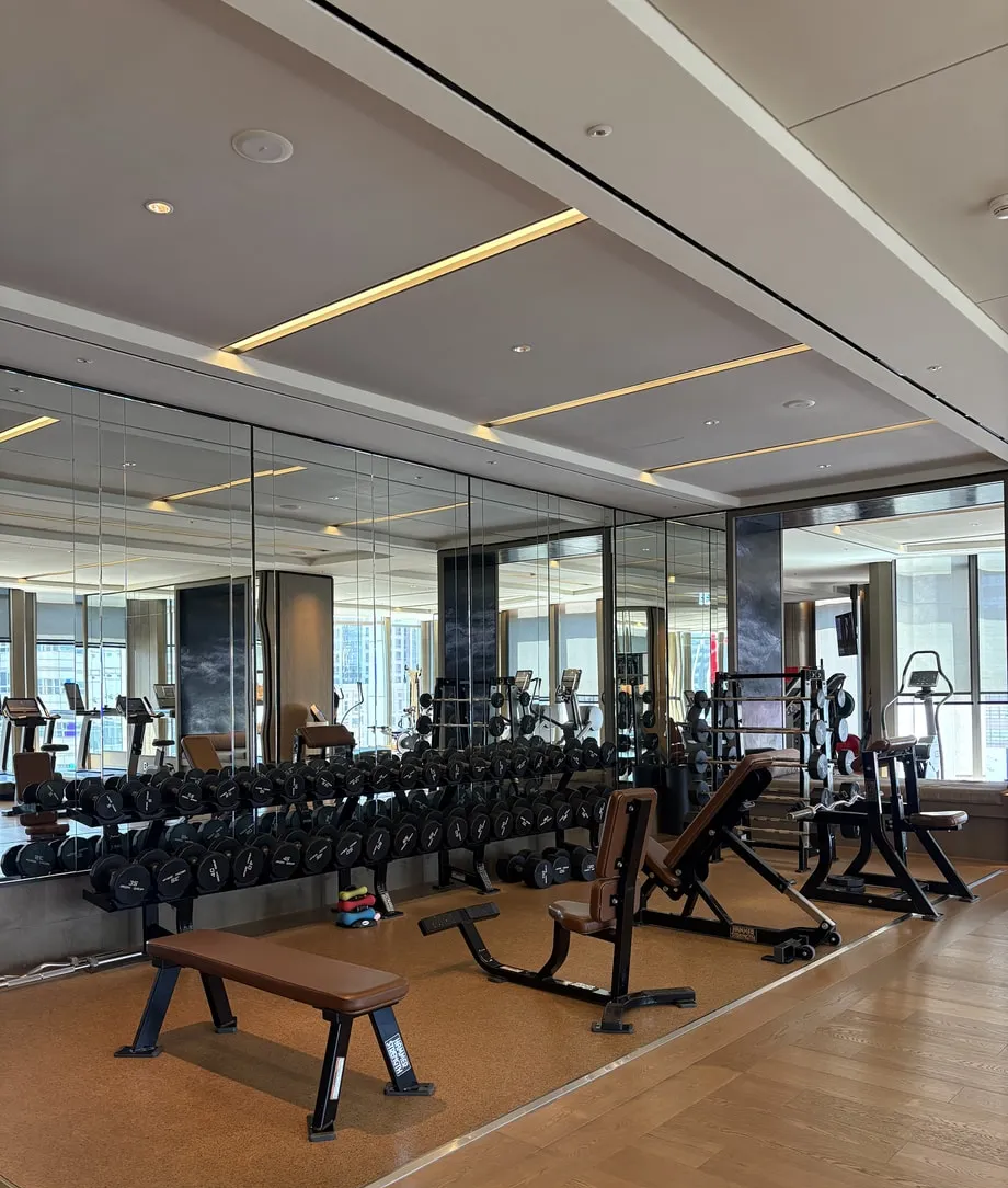 Inside the Fitness Center